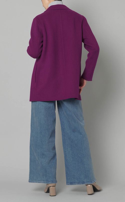 ウールカシミヤジャケットコート