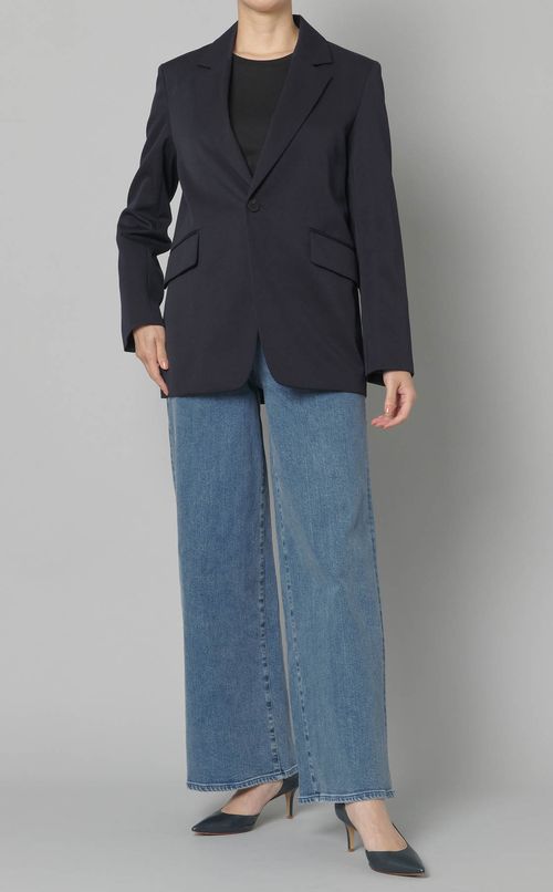 ウールギャバジンテーラードジャケット