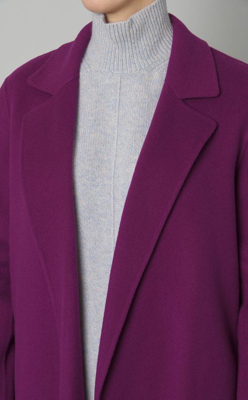 ウールカシミヤジャケットコート