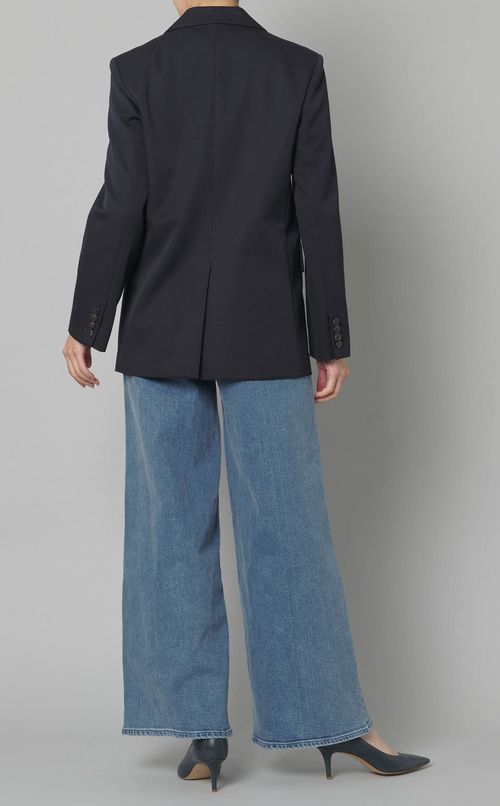 ウールギャバジンテーラードジャケット