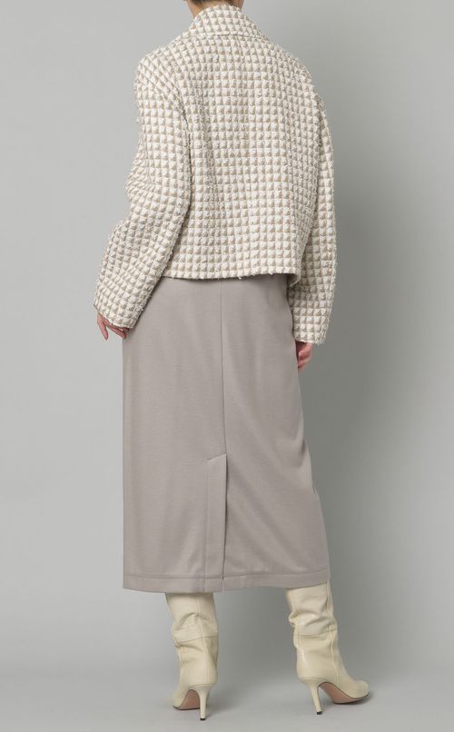 マルチツイードラペルジャケット