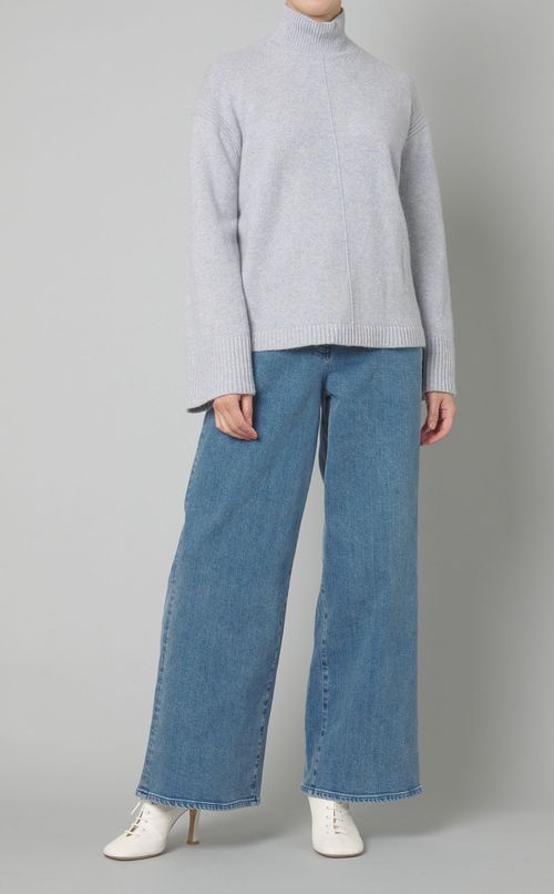 ベビーメリノモックネックプルオーバー