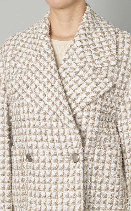 マルチツイードラペルジャケット