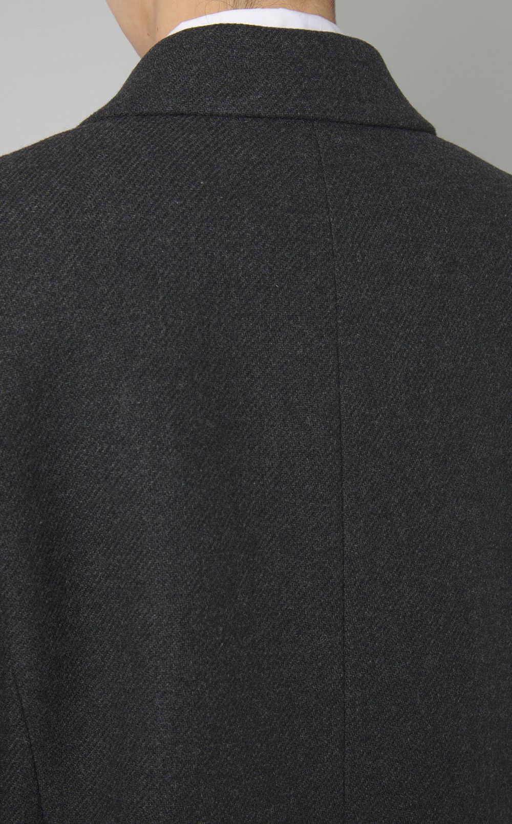 ダブルウールステンカラーコート