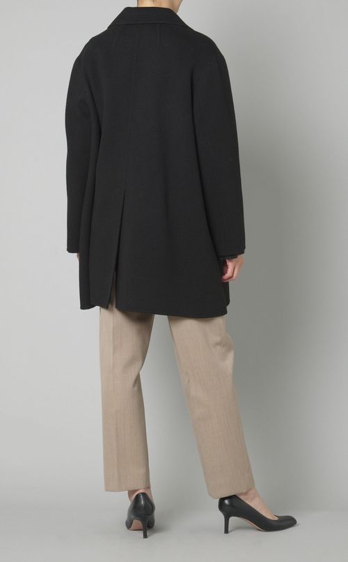 ウールカシミヤミドルコート