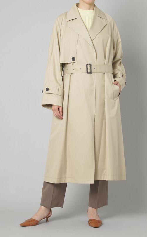 ビルドネックコットンセーター