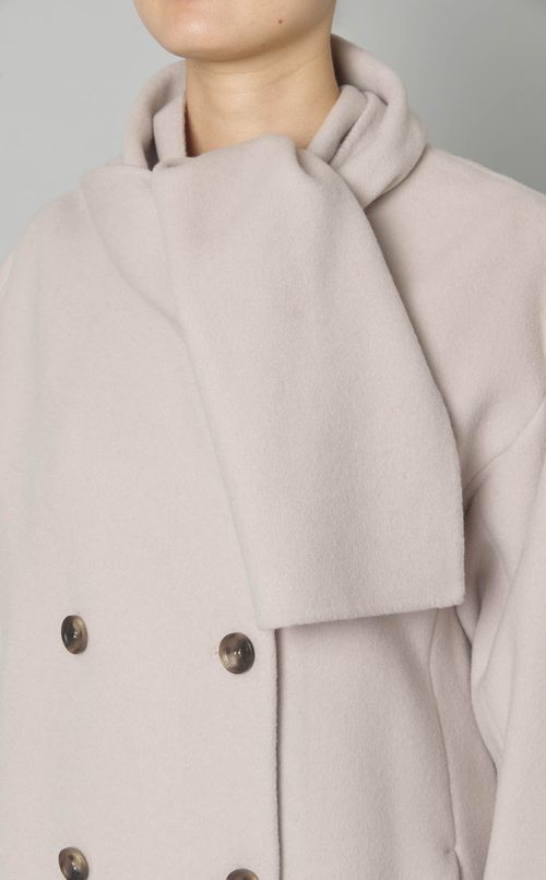 ストールドッキングロングコート