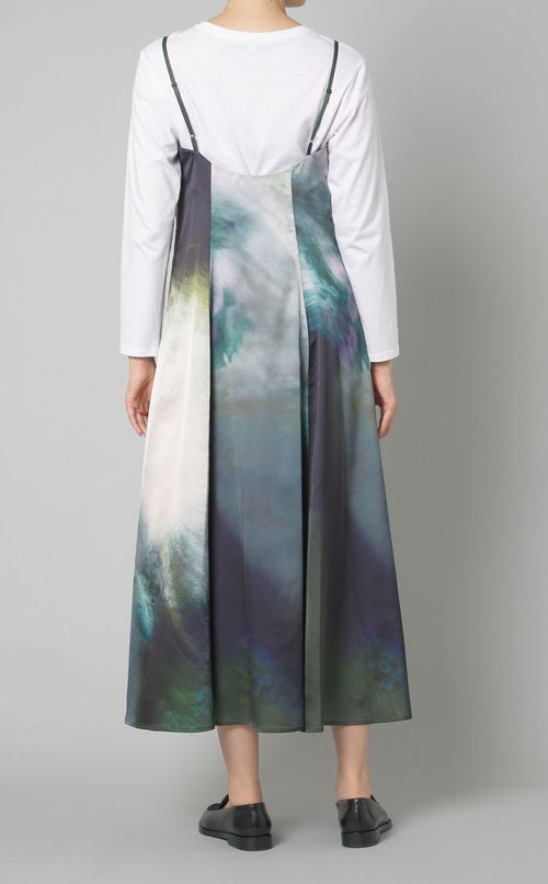 プリントキャミソールワンピース