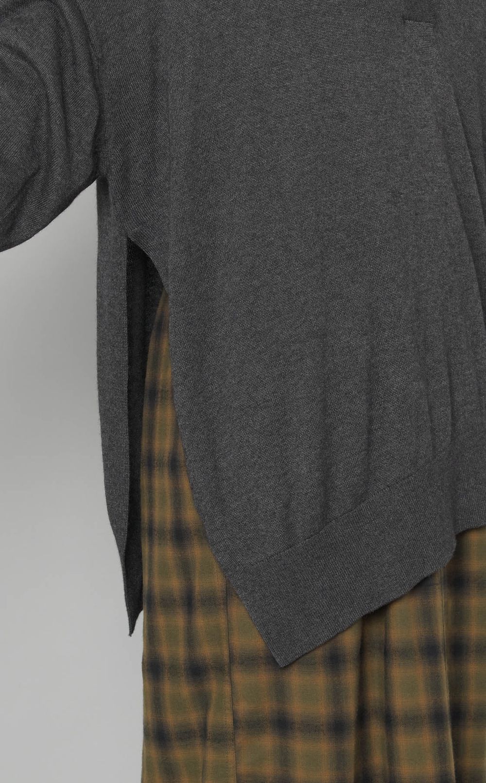 スキッパーニットプルオーバー