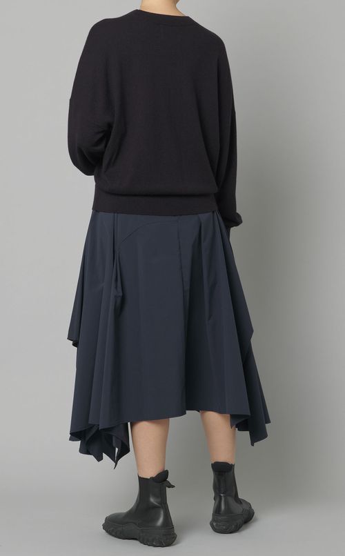 ドルマンスリーブクルーネックプルオーバー