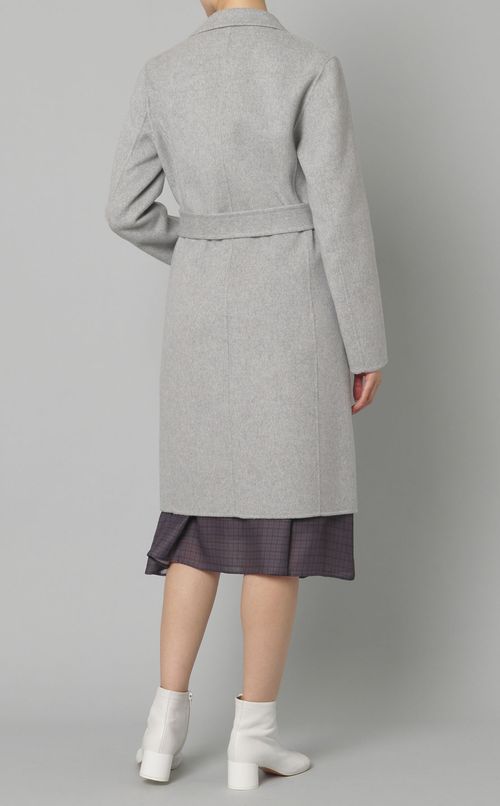 ダブルフェイスラップコート