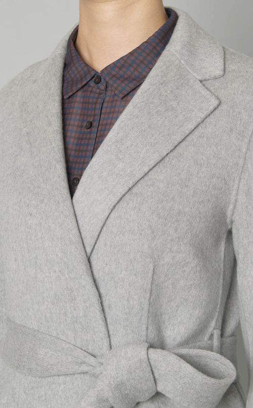 ダブルフェイスラップコート