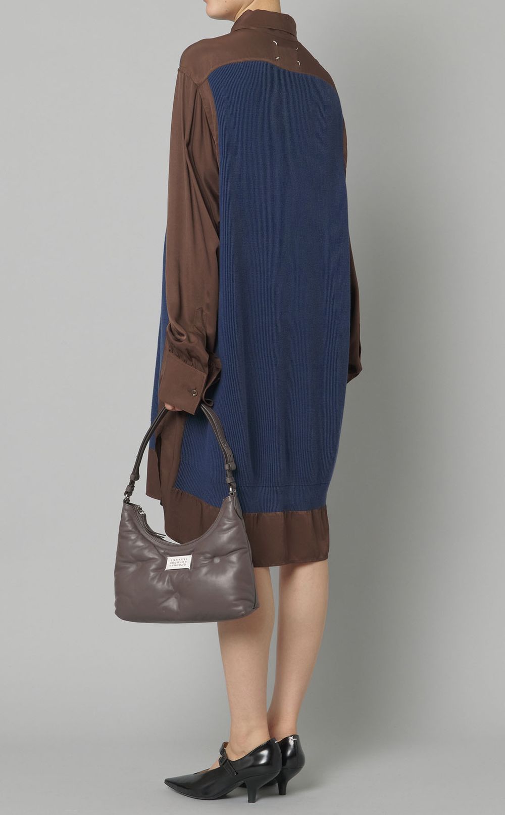 GLAMSLAMレザーホーボーバッグ