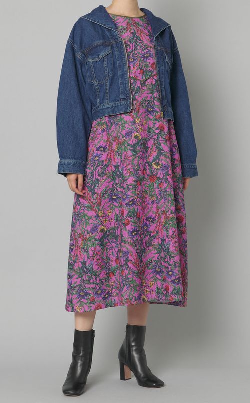 セーラーカラーデニムブジップルゾン