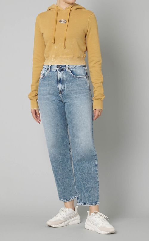 ボーイフレンドウォッシュドデニムパンツ