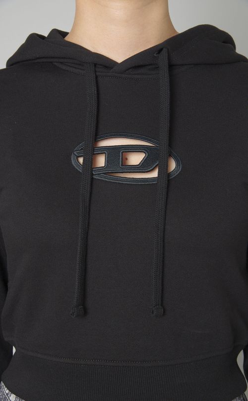 センターロゴフーディスリムスウェット