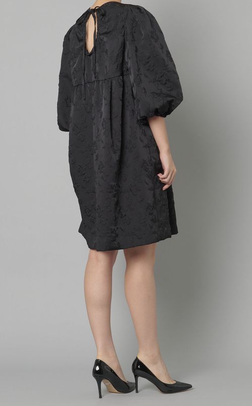 フラワージャガードバルーンドレス