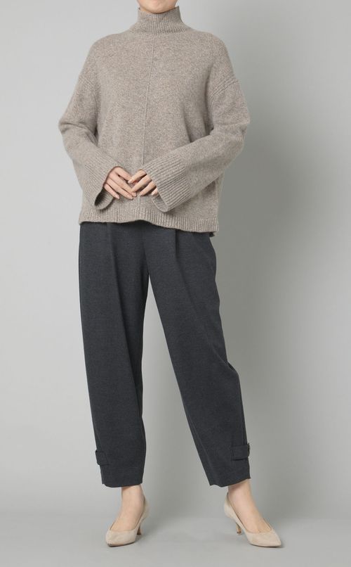 ベビーメリノモックネックプルオーバー