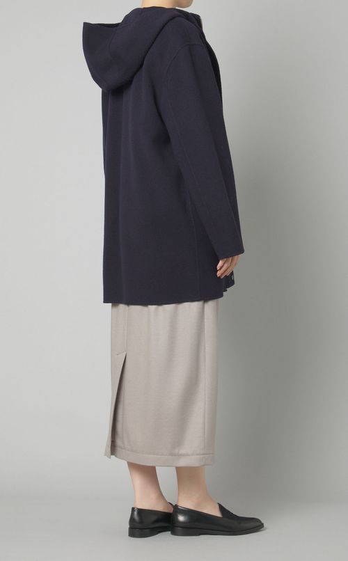 ダブルフェイスフーディコート