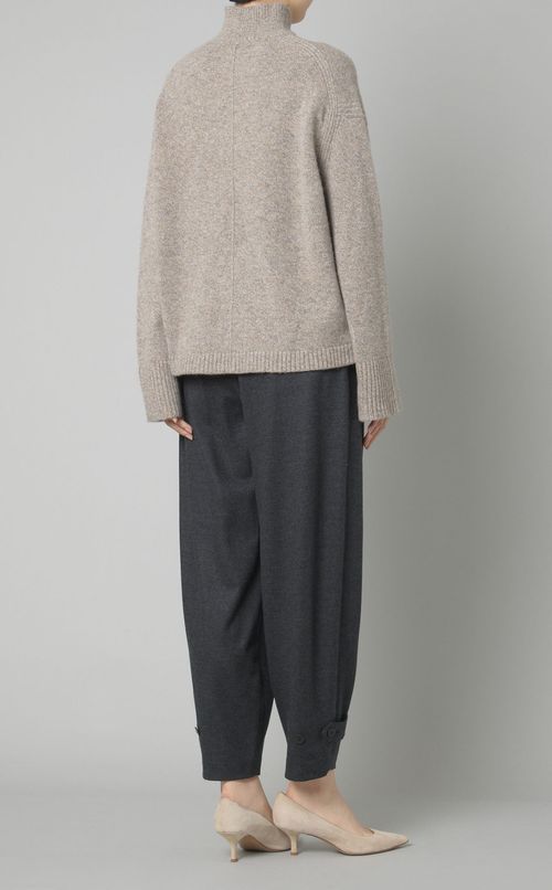 ベビーメリノモックネックプルオーバー