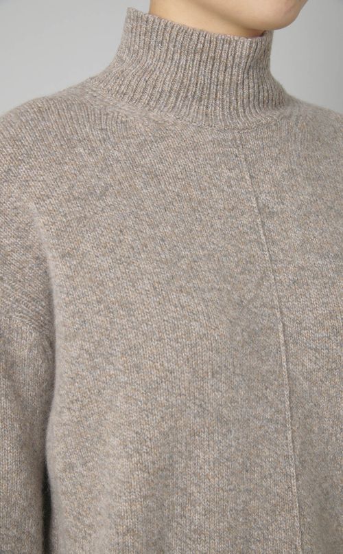 ベビーメリノモックネックプルオーバー