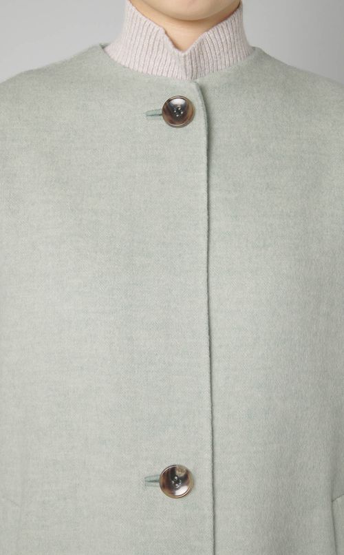 ウールカシミヤストールコート