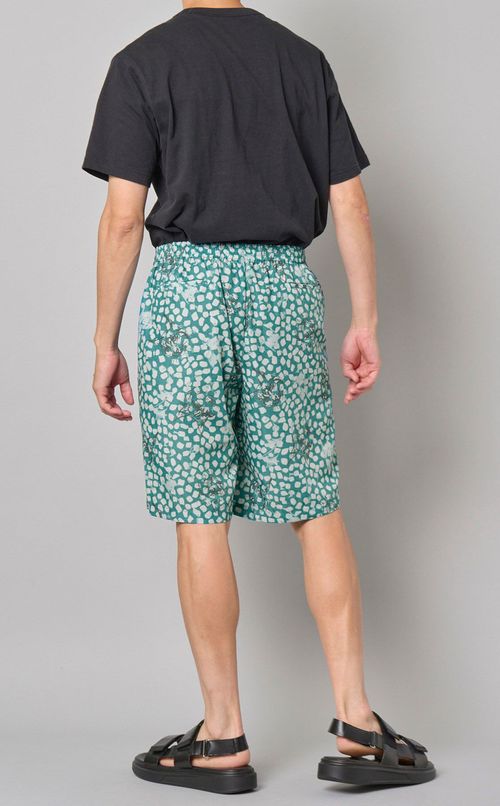 ロンシャンプリントショートパンツ