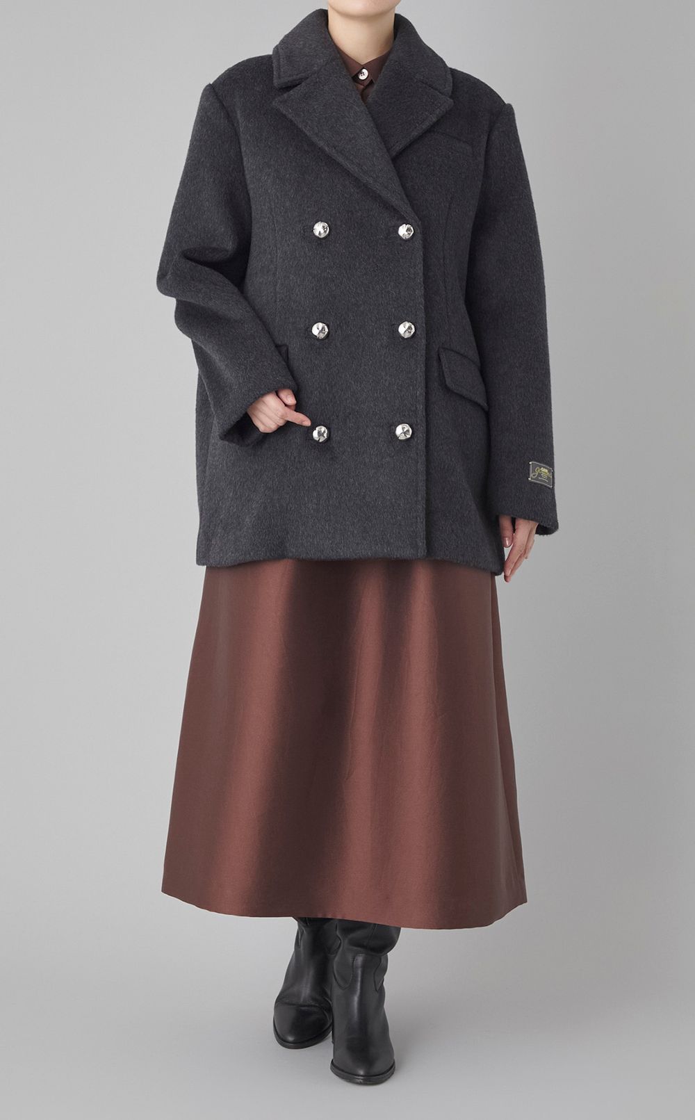 ダブルフェイスダブルブレスジャケット