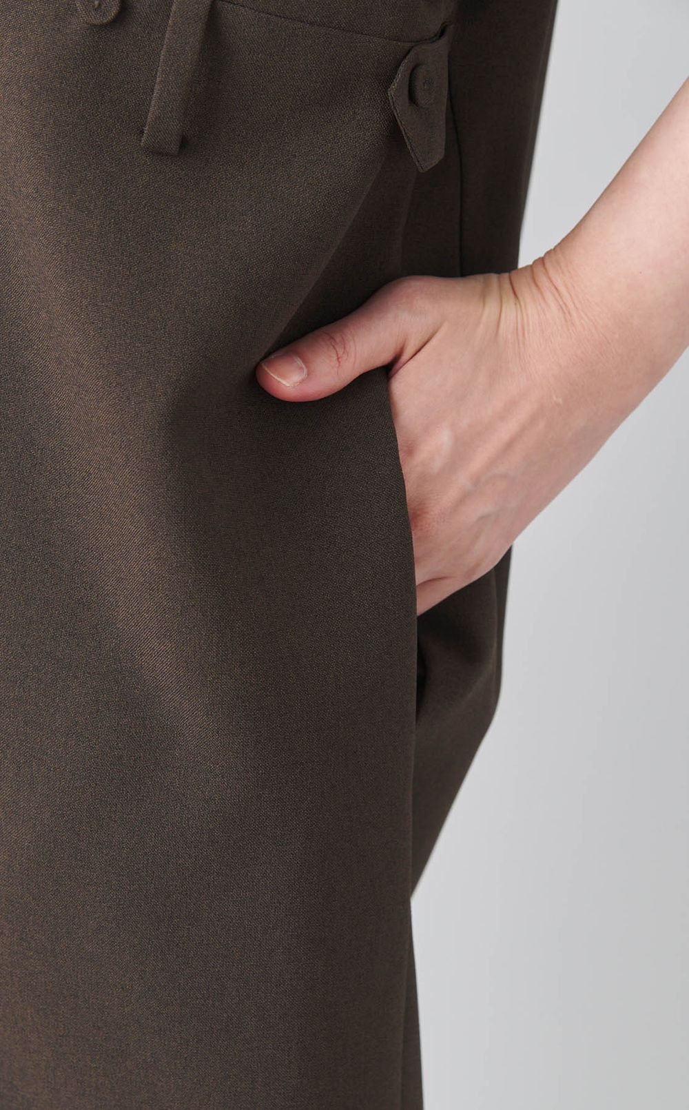 ドルマンスリーブスーツワンピース