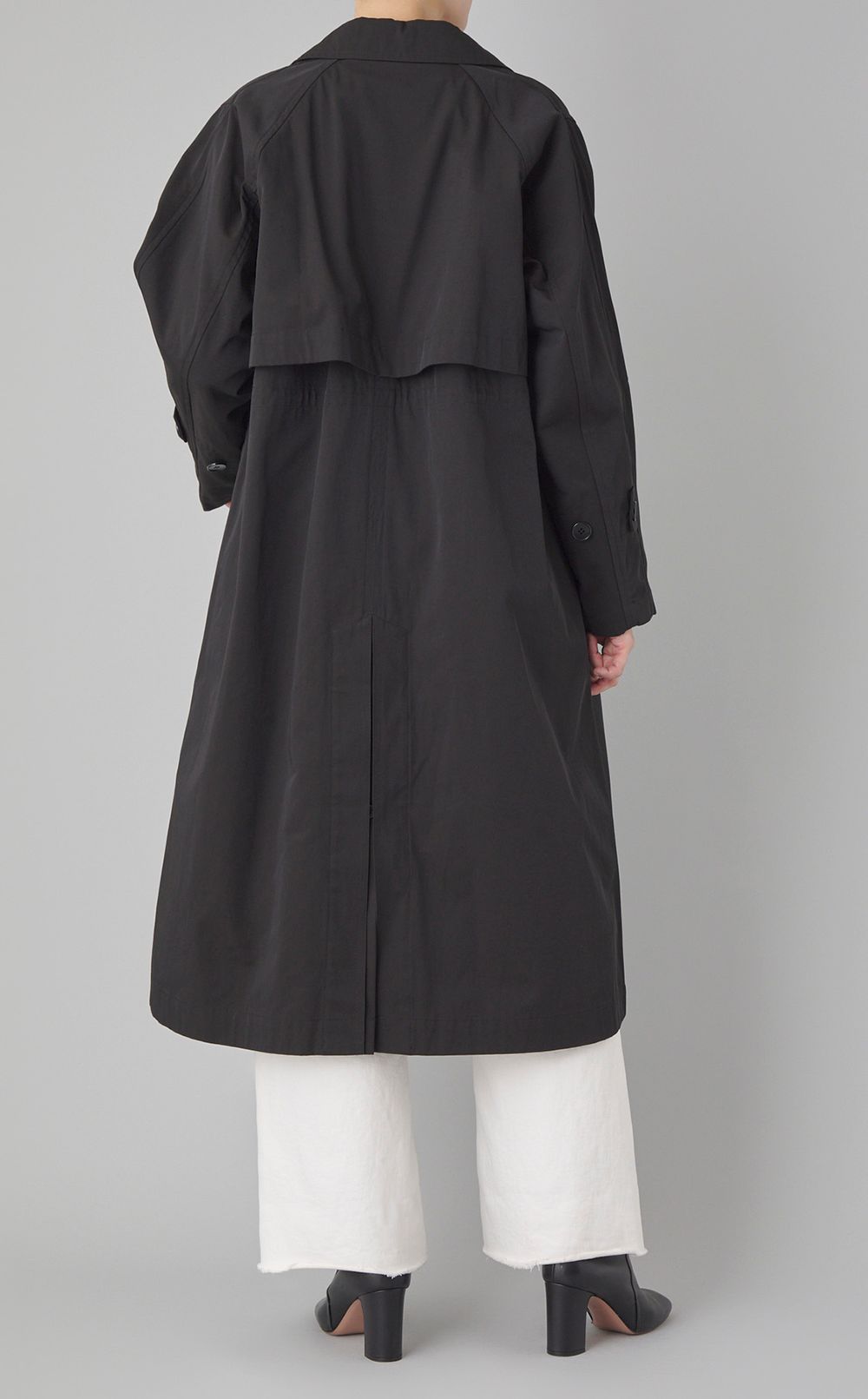 ベンチレーションステンカラーコート