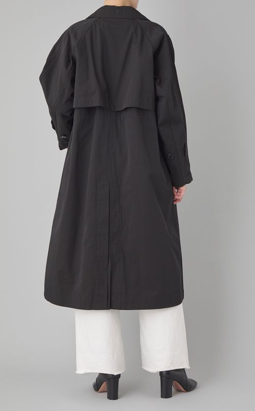 ベンチレーションステンカラーコート