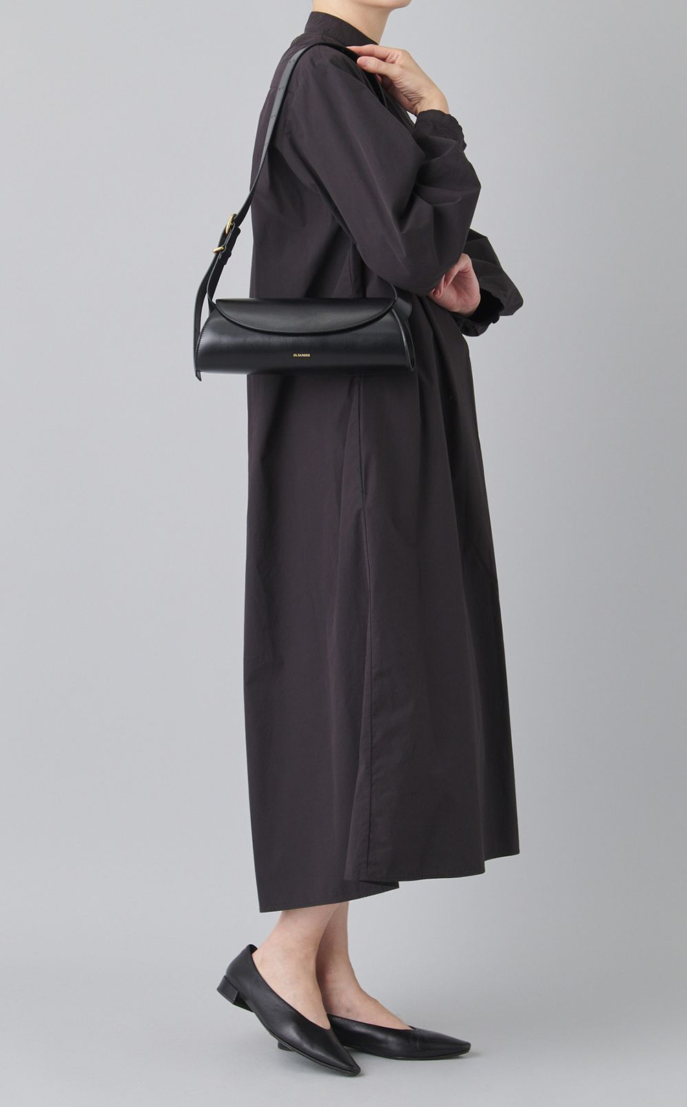 CANNOLOレザーショルダーバッグ