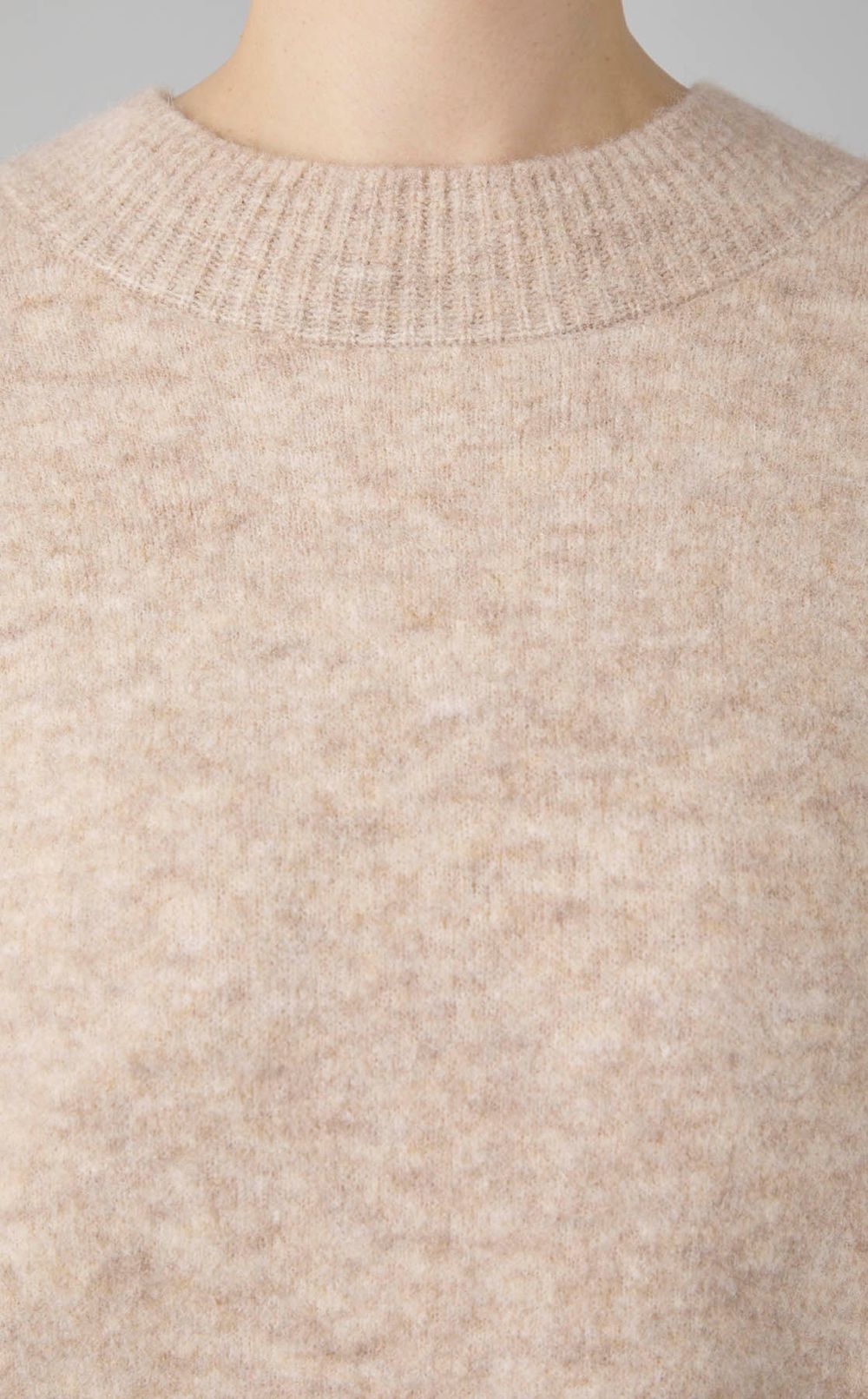 ウールオーバーサイズニットプルオーバー