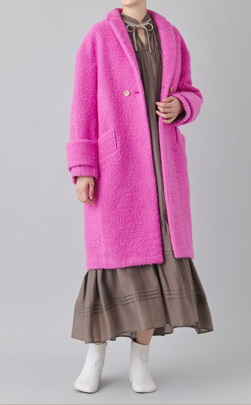 【別注】ワッフルツイードチェスターコート