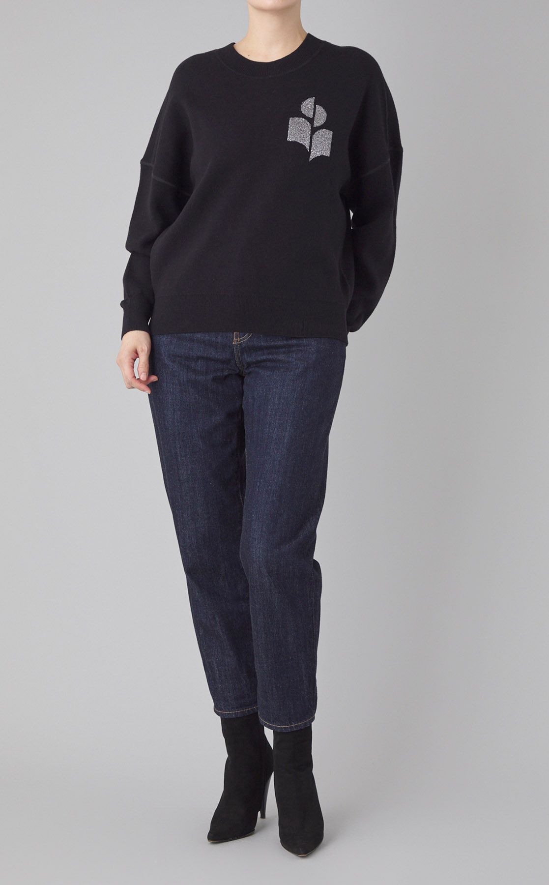 ISABEL MARANT ÉTOILE｜ウール混クルーネックプルオーバー