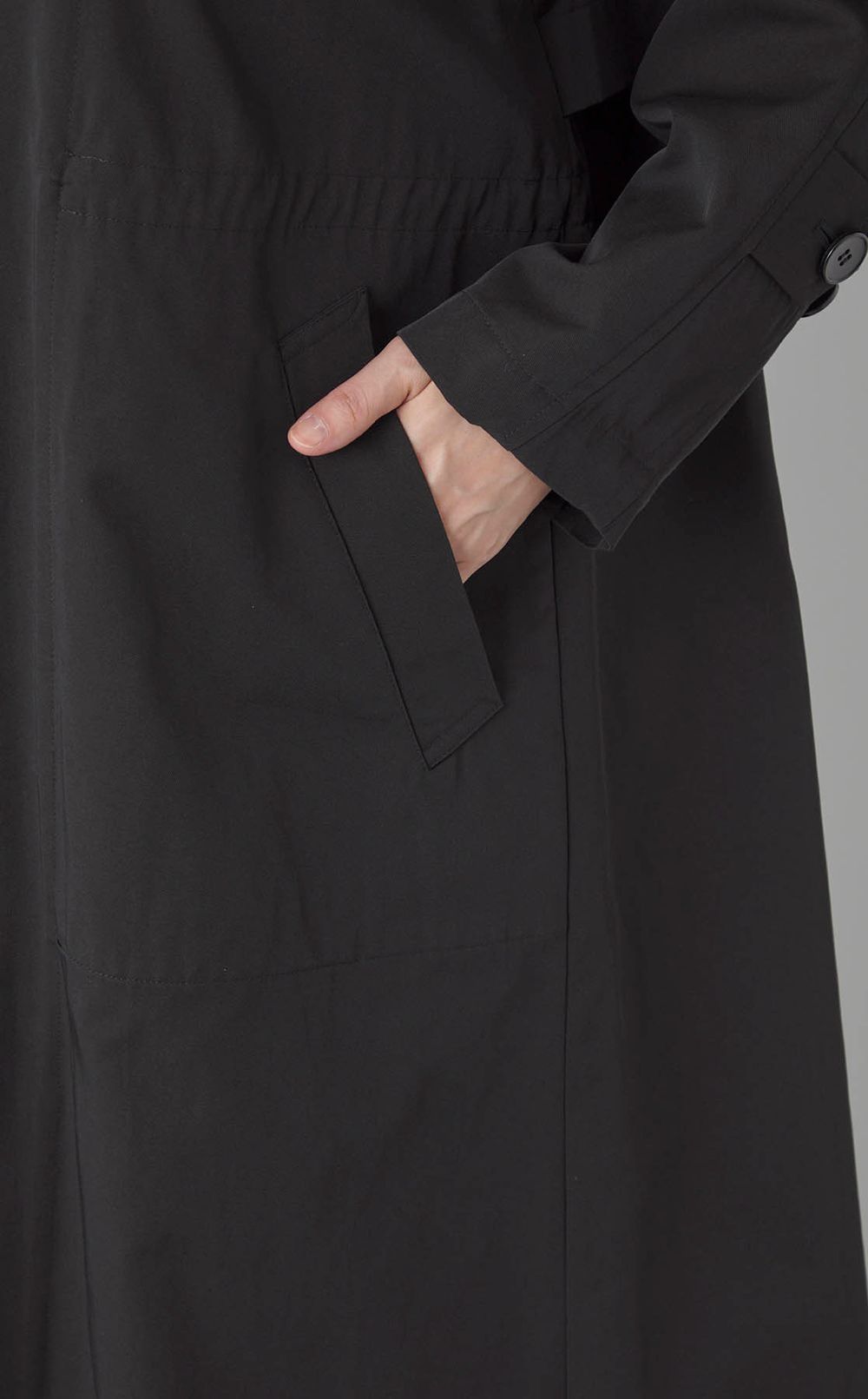 ベンチレーションステンカラーコート