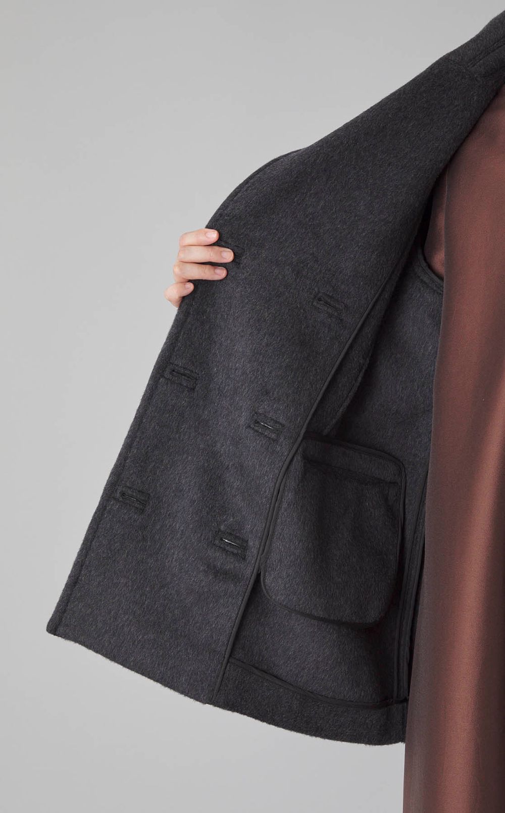 ダブルフェイスダブルブレスジャケット