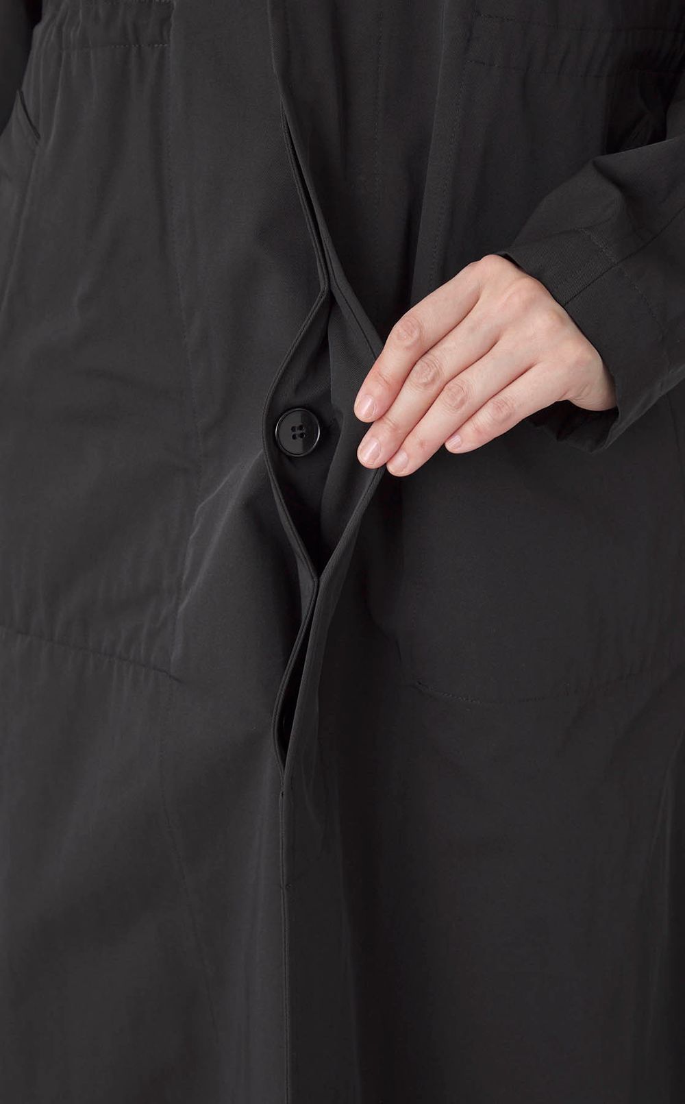 ベンチレーションステンカラーコート