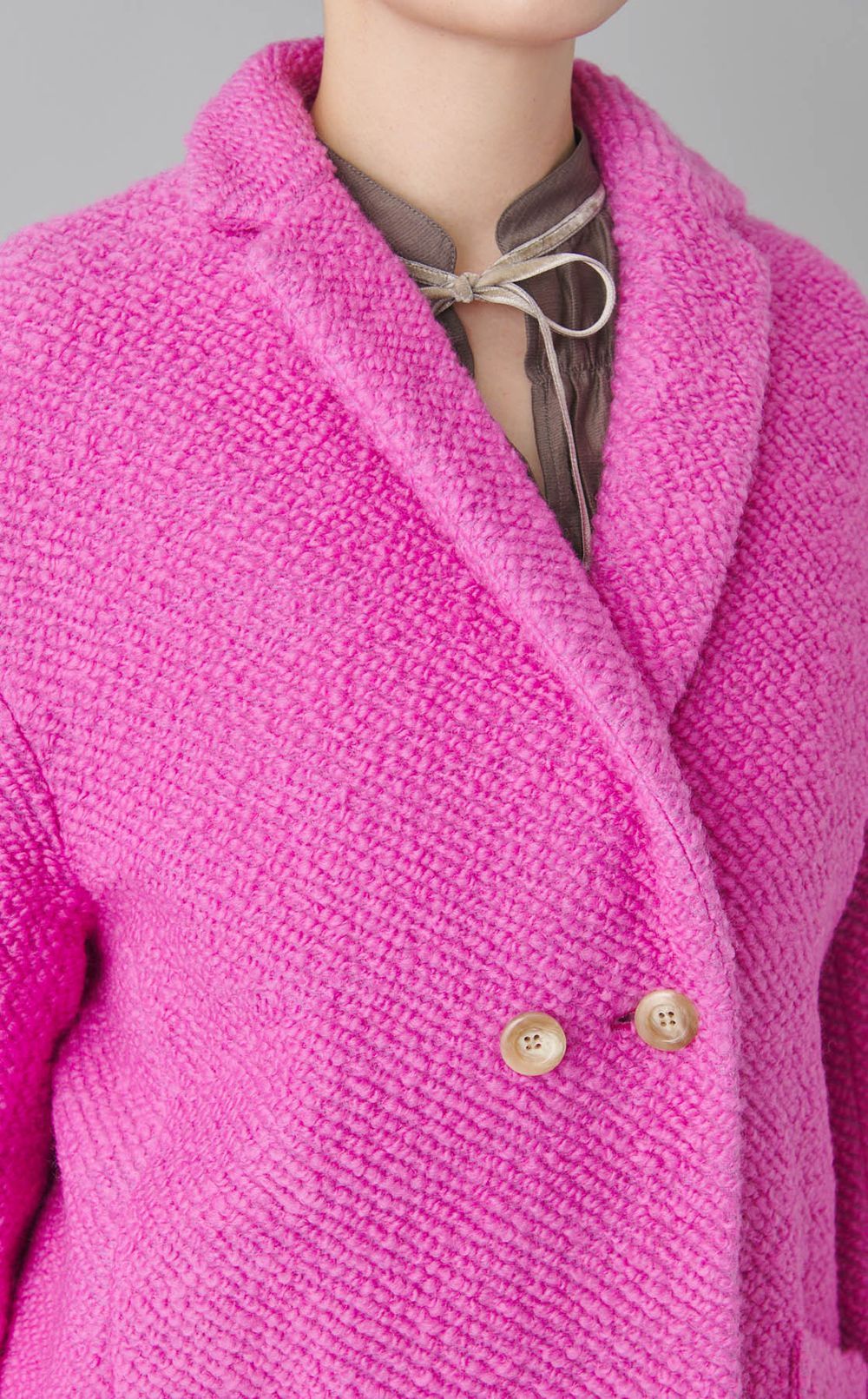 【別注】ワッフルツイードチェスターコート