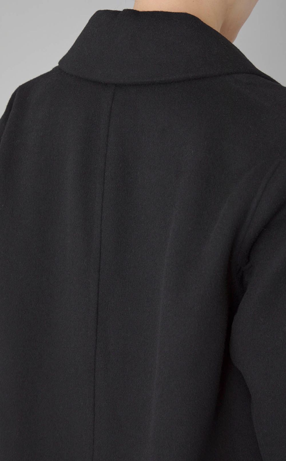 ウール比翼シングルコート