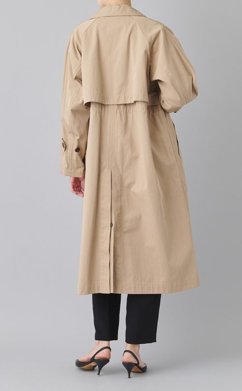 ベンチレーションステンカラーコート