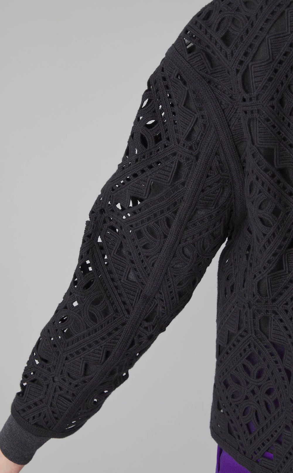 ダイヤモチーフカーディガン