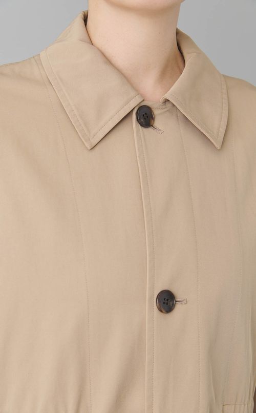 ベンチレーションステンカラーコート