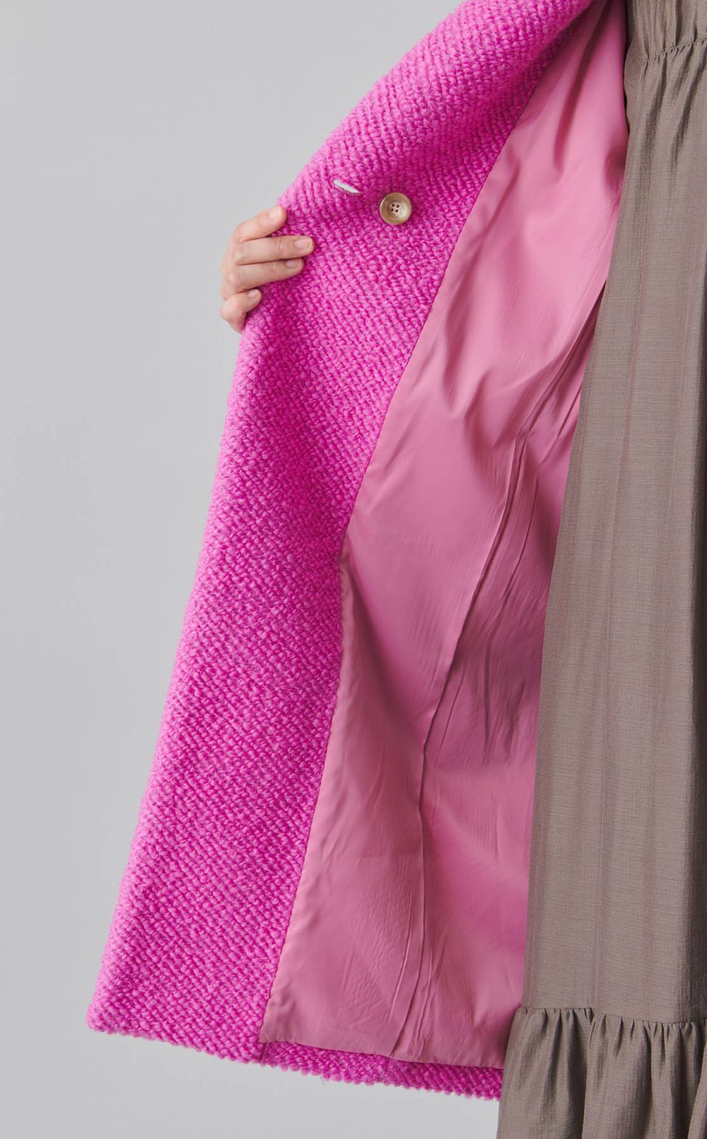 【別注】ワッフルツイードチェスターコート