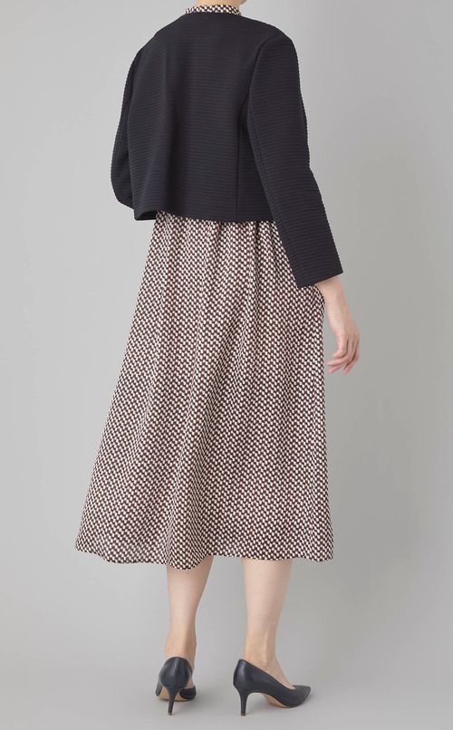 ジャージーノーカラージャケット