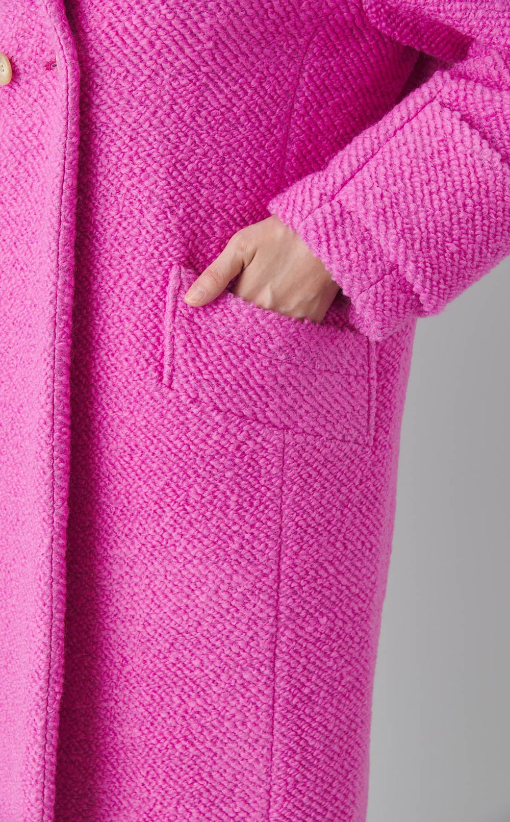 【別注】ワッフルツイードチェスターコート