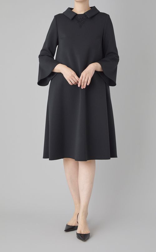 ニットフレアワンピース