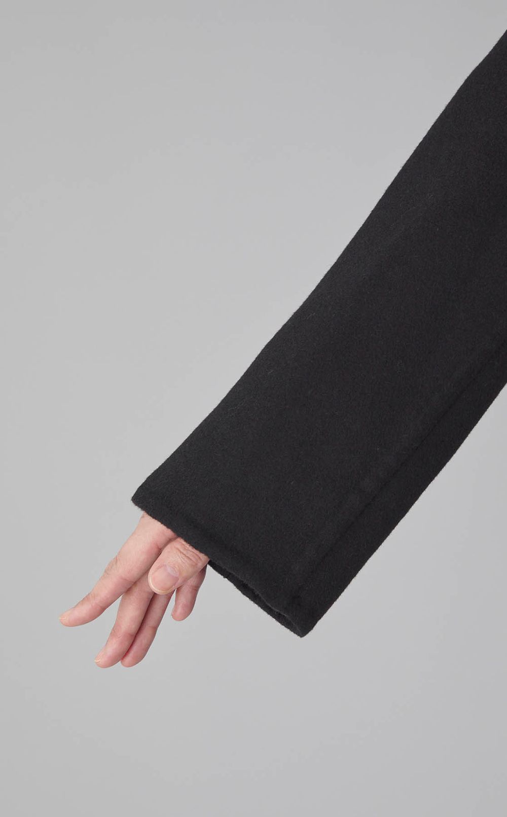 ウール比翼シングルコート