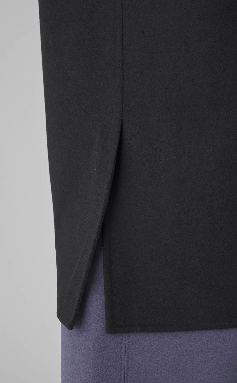 ウール比翼シングルコート