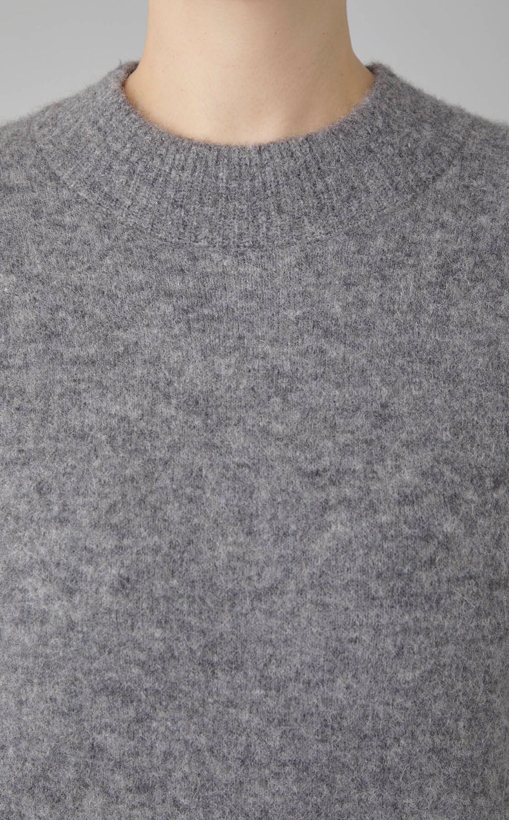 ウールオーバーサイズニットプルオーバー